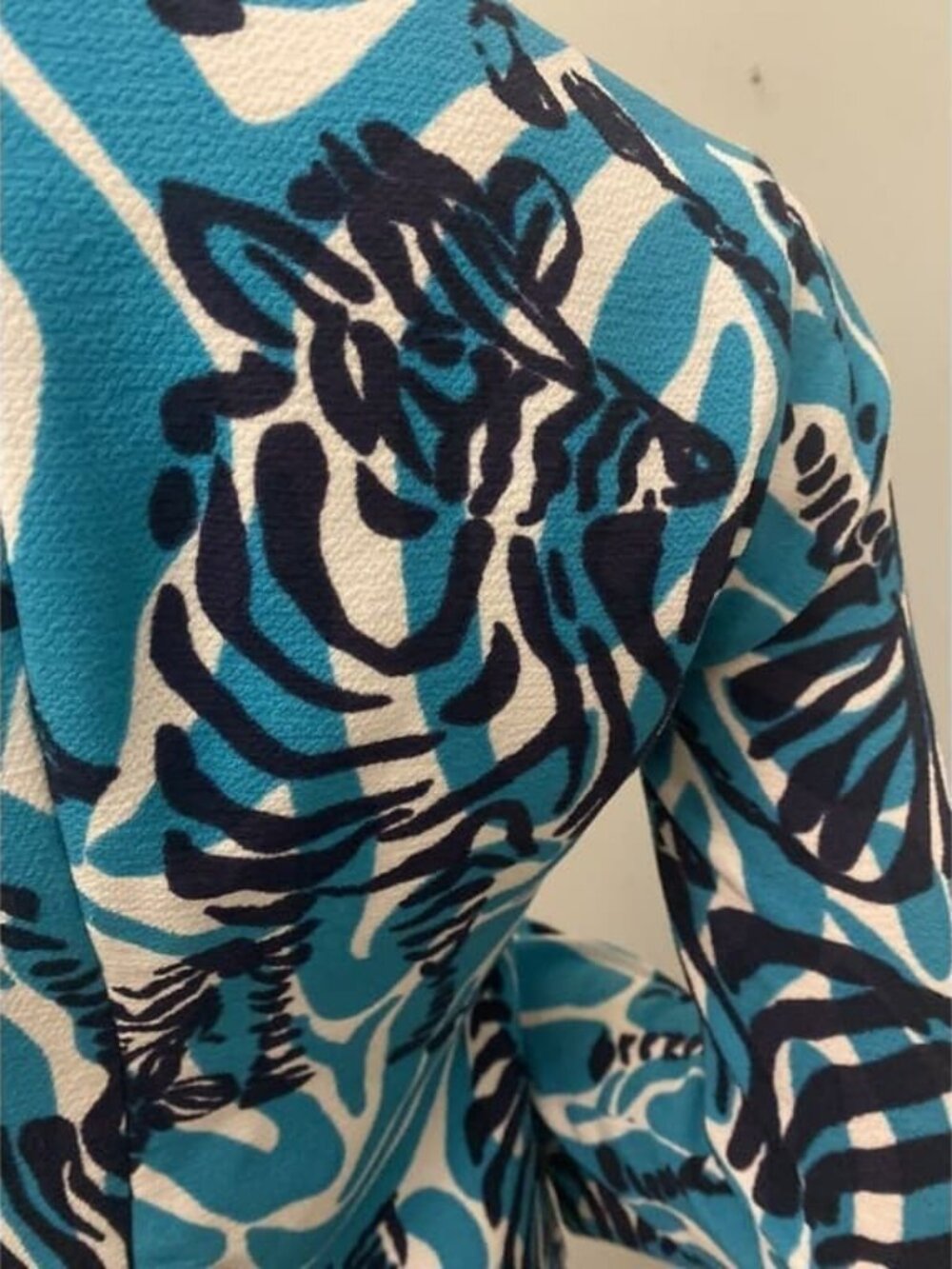 ZEBRA MINI SHIFT DRESS